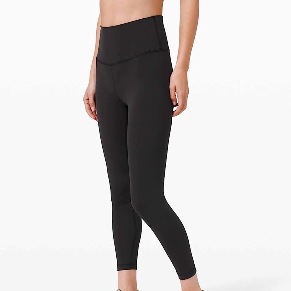 Lululemon Wunder Train High-Rise Tight 25" - Black - Size 16